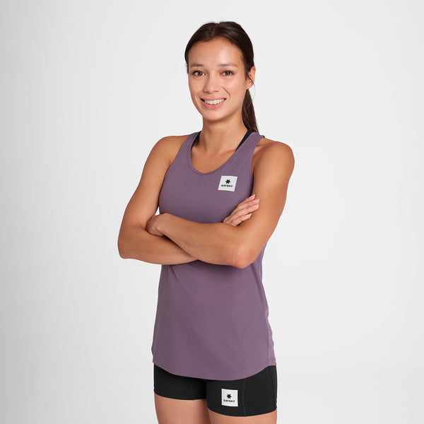 SAYSKY Reactive Flow Singlet SINGLETTER 1053 - PURPLE AOP