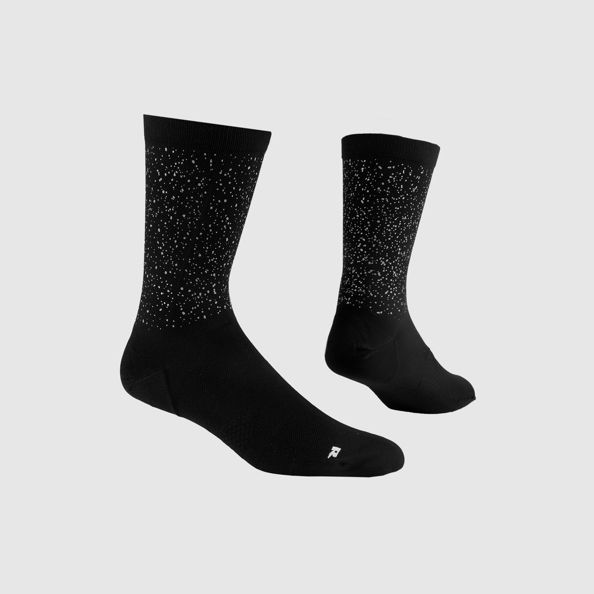 SAYSKY Reflective High Combat Socks 300 SOKKER 901 - BLACK