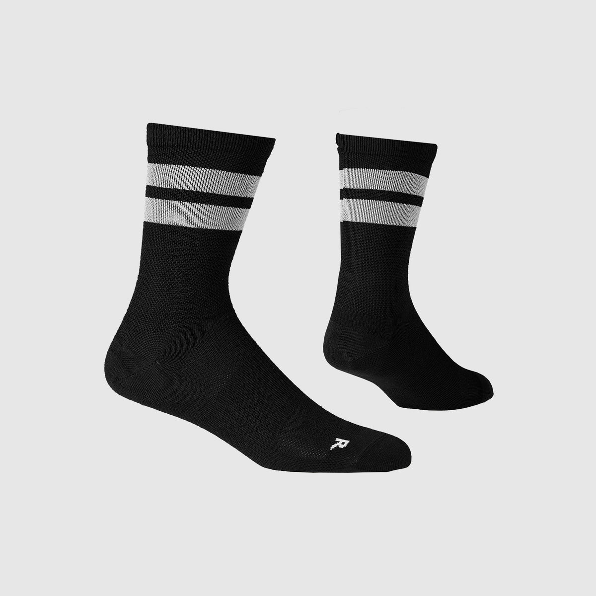 SAYSKY Reflective High Merino Socks 600 SOKKER BLACK