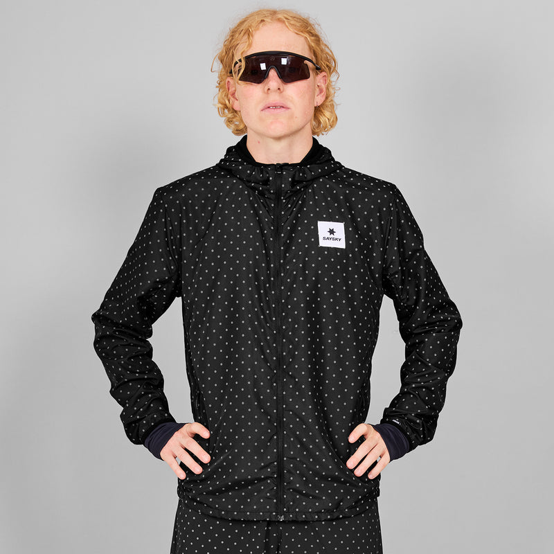 SAYSKY Reflective Polka Blaze Jakke JAKKER/VESTE 1018 - BLACK AOP