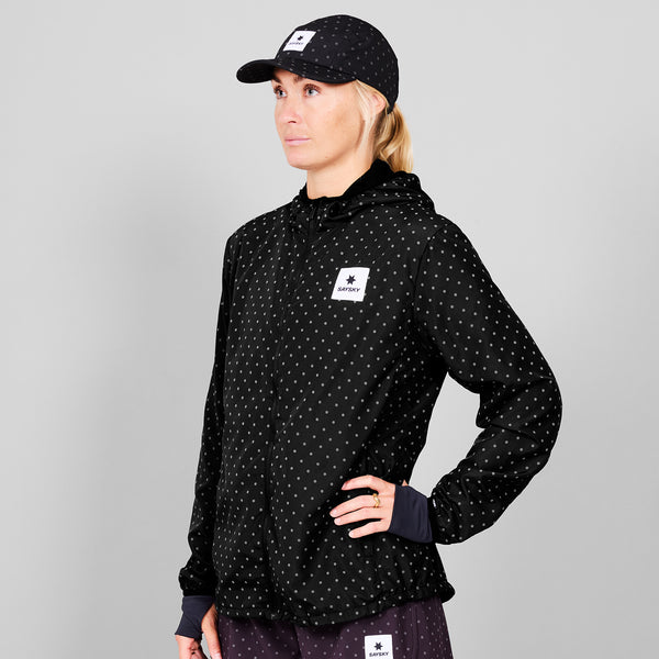 SAYSKY Reflective Polka Blaze Jakke JAKKER/VESTE 1018 - BLACK AOP