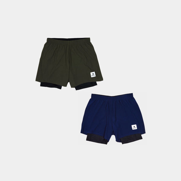 2 in 1 Pace Shorts 5" - 2 Pack