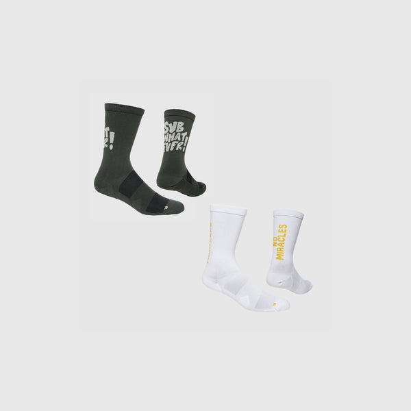 Statement Combat Socks - 2 Pack