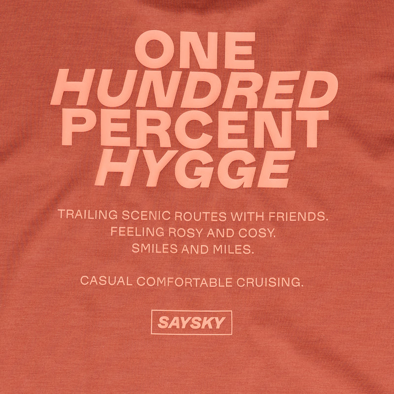 SAYSKY Statement Pace T-Shirt T-SHIRTS 5006 - RED MELANGE