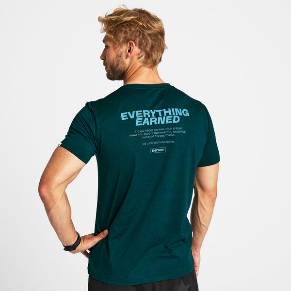 SAYSKY Statement Pace T-Shirt T-SHIRTS 3010 - GREEN