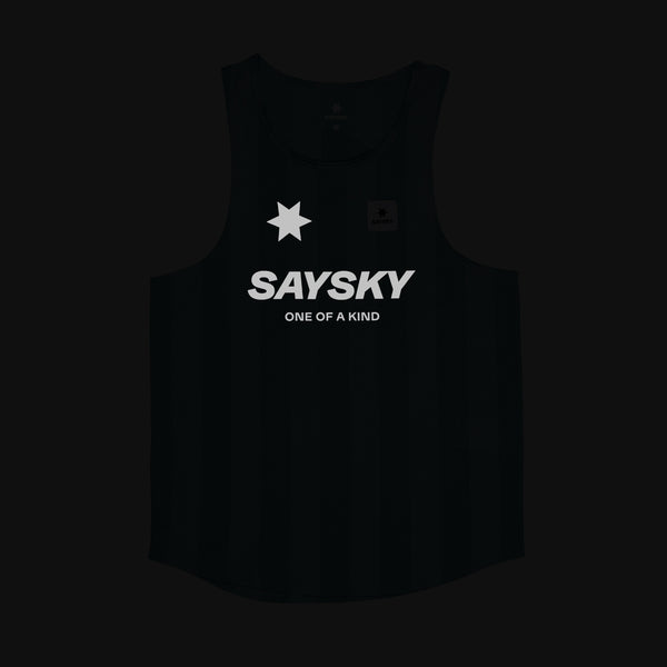 SAYSKY Stripe Combat Singlet SINGLETTER 007 - BLUE AOP