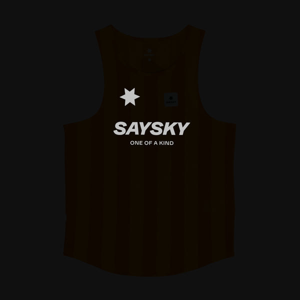 SAYSKY Stripe Combat Singlet SINGLETTER 008 - YELLOW AOP