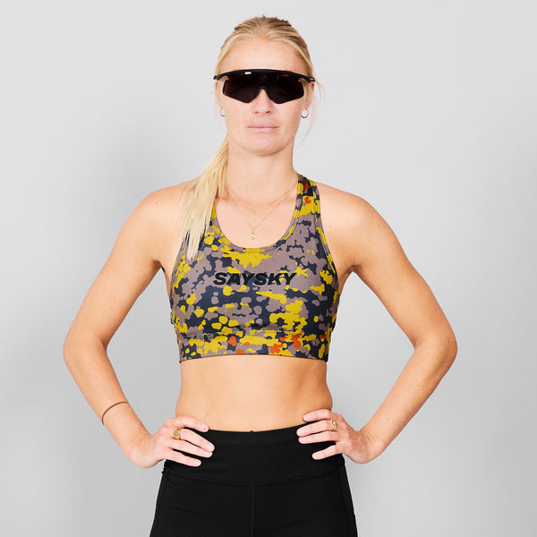 SAYSKY W Camo Combat Sports Bra SPORTS-BH 1019 - CAMO AOP