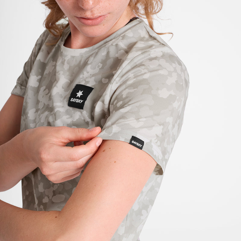 SAYSKY W Camo Combat T-Shirt T-SHIRTS 1049 - SAND AOP