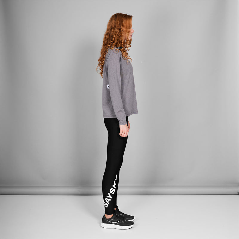 SAYSKY Clean Motion Long Sleeve LONG SLEEVES 6007 - GREY MELANGE