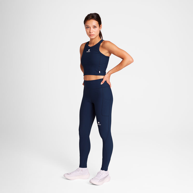 SAYSKY Combat+ Rib Long Tights TIGHTS 201 - BLUE