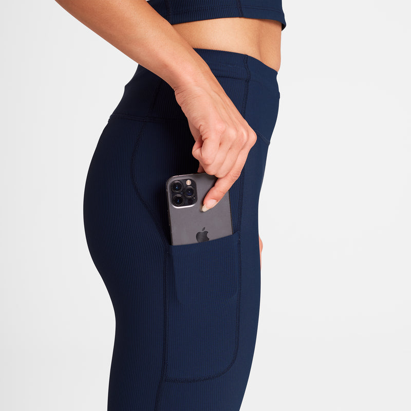 SAYSKY Combat+ Rib Long Tights TIGHTS 201 - BLUE