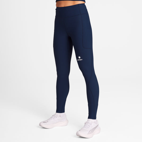 SAYSKY Combat+ Rib Long Tights TIGHTS 201 - BLUE