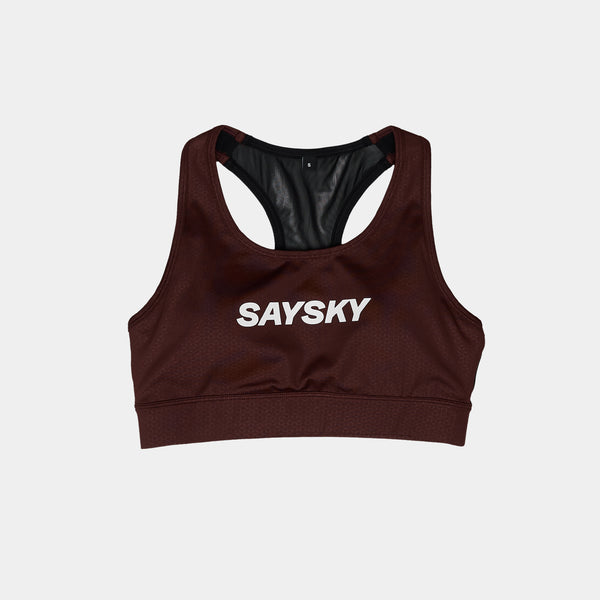 SAYSKY Logo Combat Sports Bra SPORTS-BH 508 - RED