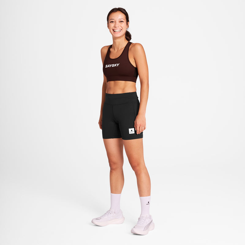 SAYSKY Logo Combat Sports Bra SPORTS-BH 508 - RED