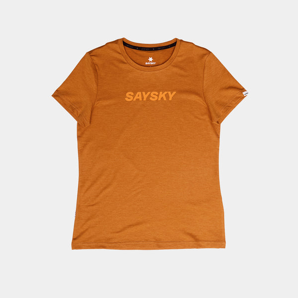 SAYSKY Logo Pace T-Shirt T-SHIRTS 4008 - ORANGE