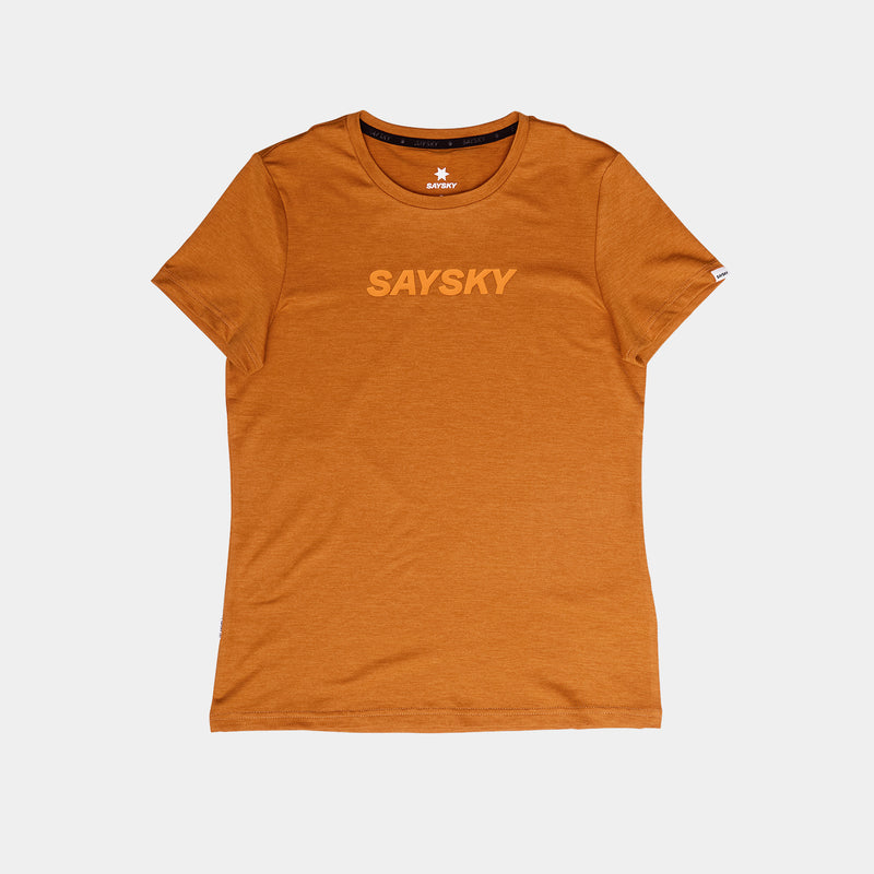 SAYSKY Logo Pace T-Shirt T-SHIRTS 4008 - ORANGE