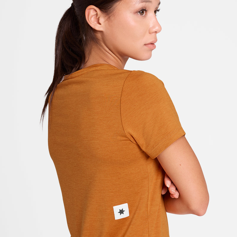 SAYSKY Logo Pace T-Shirt T-SHIRTS 4008 - ORANGE