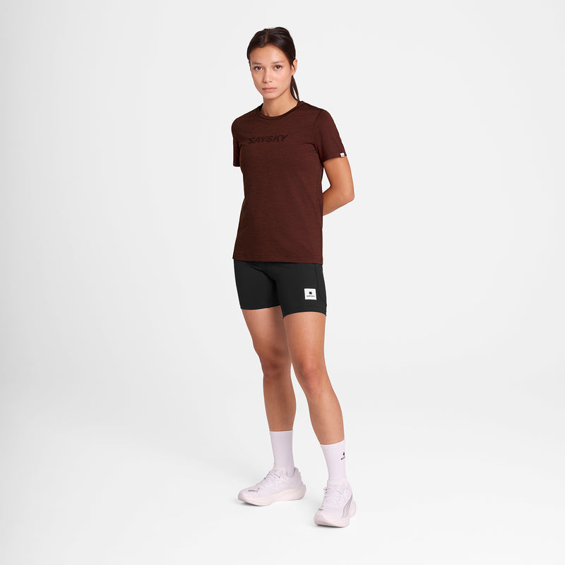 SAYSKY Logo Pace T-Shirt T-SHIRTS 5008 - RED
