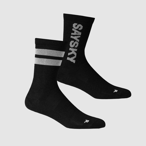 SAYSKY 2-Pack High Merino Socks TILBEHØR BLACK