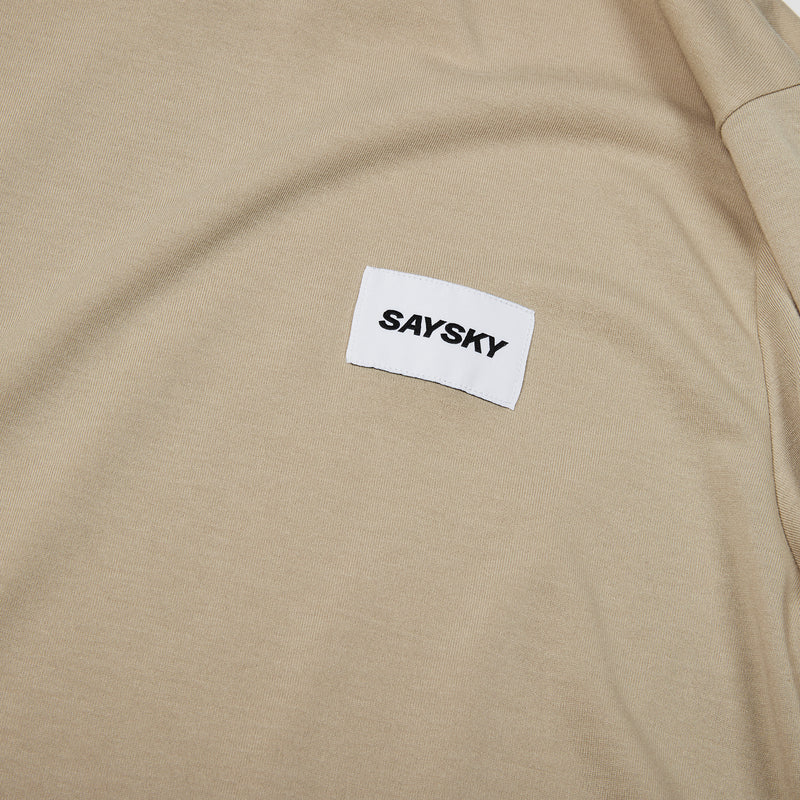 SAYSKY Logo Motion Long Sleeve LONG SLEEVES 801 - BEIGE