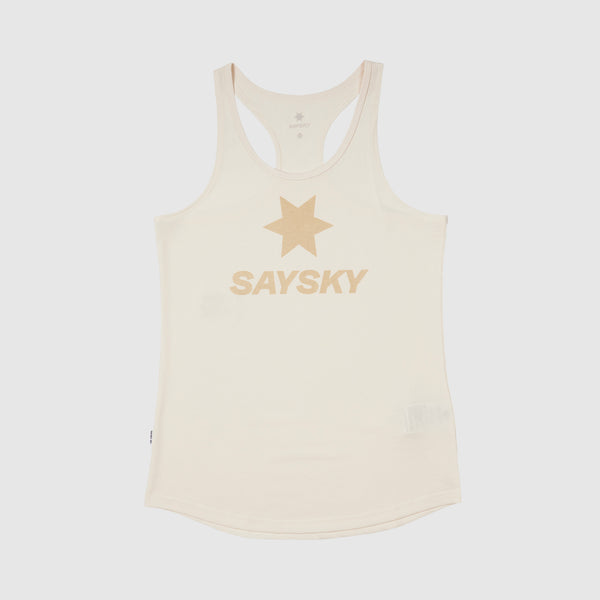 SAYSKY Logo Motion Singlet SINGLETTER 102 - WHITE